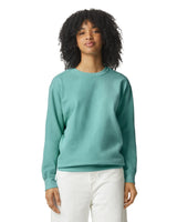 Pretreated Comfort Colors 1566 Adult Crewneck Sweatshirt - Chalky Mint