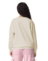 Pretreated Comfort Colors 1566 Adult Crewneck Sweatshirt - Ivory - Back