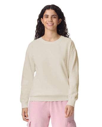 Pretreated Comfort Colors 1566 Adult Crewneck Sweatshirt - Ivory