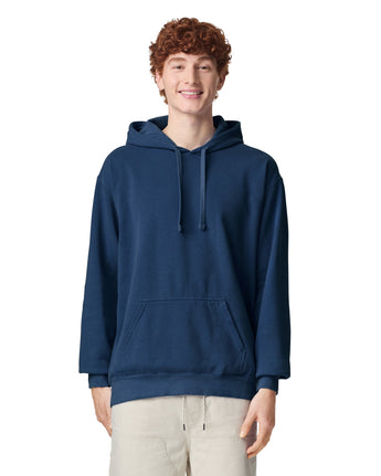 Pretreated Comfort Colors 1567 Adult Hooded Sweatshirt - True Navy