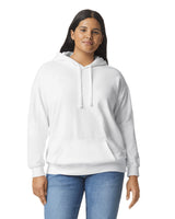 Pretreated Comfort Colors 1567 Adult Hooded Sweatshirt - White