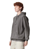 Pretreated Comfort Colors 1567 Adult Hooded Sweatshirt - Pepper - Side