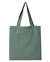 Pretreated econscious EC8200 Reclaimist Fiber Elemental Tote - Sage Leaf - Back