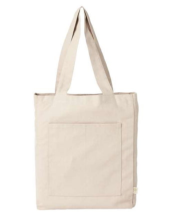 Pretreated econscious EC8205 Reclaimist Fiber Everywhere Tote - Natural