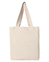 Pretreated econscious EC8205 Reclaimist Fiber Everywhere Tote - Natural - Back