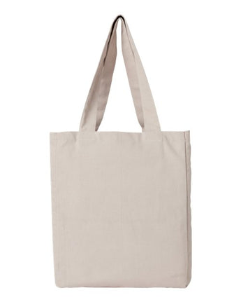 Pretreated econscious EC8205 Reclaimist Fiber Everywhere Tote - Pumice - Back
