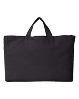 Pretreated econscious EC8207 Reclaimist Fiber G2G Tote - Black - Back