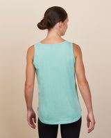 Pretreated Enza 00579 Ladies Essential Relaxed Tank - Faded Sunglass - Back