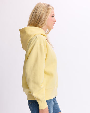 Pretreated Enza 42779 Ladies Midi Length Pullover Hoodie - Butter - Side