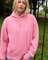 Pretreated Enza 42779 Ladies Midi Length Pullover Hoodie - Cotton Candy