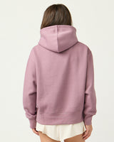Pretreated Enza 42779 Ladies Midi Length Pullover Hoodie - Lavender Haze - Back