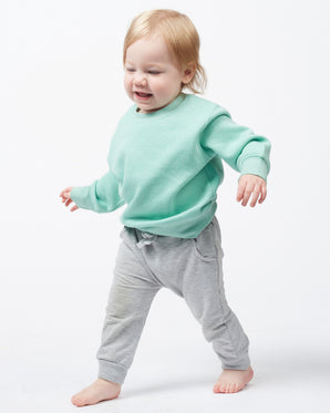Pretreated Enza 96079 Toddler Fleece Crew