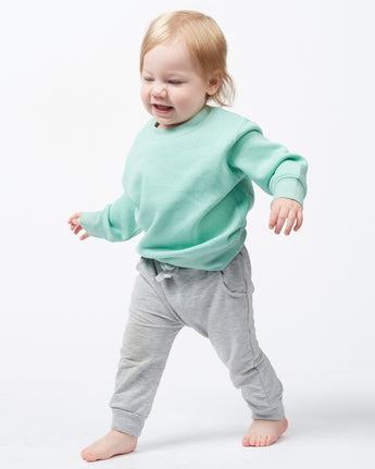 Pretreated Enza 96079 Toddler Fleece Crew