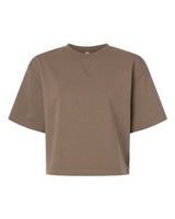 Pretreated American Apparel FTCB0 Women's French Terry Mid-Length Boxy Top - Savana