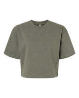Pretreated American Apparel FTCB0 Women's French Terry Mid-Length Boxy Top - Lieutenant