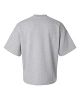 Pretreated American Apparel FTEX00 Unisex French Terry Oversized Boxy Top - Heather Grey - Back