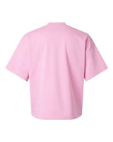 Pretreated American Apparel FTEX00 Unisex French Terry Oversized Boxy Top - Powder Pink - Back