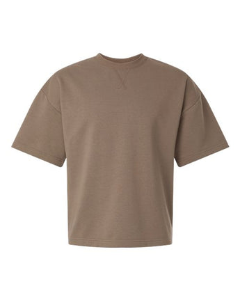 Pretreated American Apparel FTEX00 Unisex French Terry Oversized Boxy Top - Savana