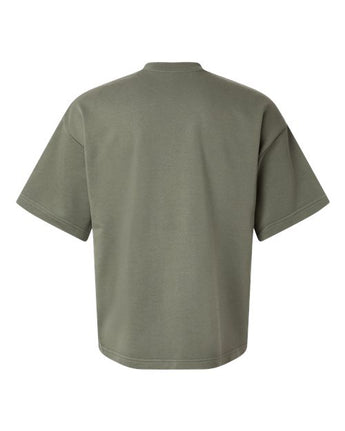 Pretreated American Apparel FTEX00 Unisex French Terry Oversized Boxy Top - Lieutenant - Back
