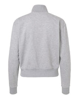 Pretreated American Apparel FTJ00 Women's French Terry Full-Zip Jacket - Heather Grey - Back