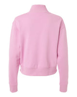 Pretreated American Apparel FTJ00 Women's French Terry Full-Zip Jacket - Powder Pink - Back