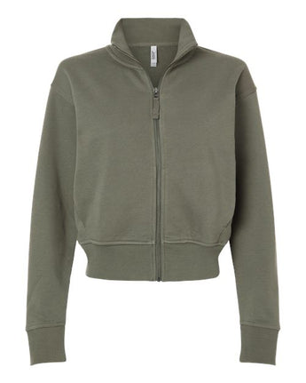 Pretreated American Apparel FTJ00 Women's French Terry Full-Zip Jacket - Lieutenant