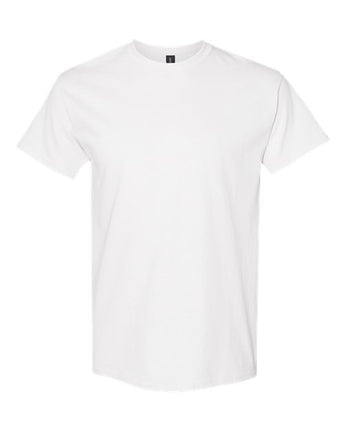 Pretreated Gildan 5000T Heavy Cotton Adult Tall T-Shirt - White