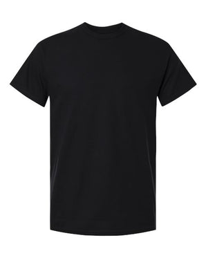 Pretreated Gildan 5000T Heavy Cotton Adult Tall T-Shirt - Black