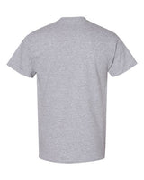 Pretreated Gildan 5000T Heavy Cotton Adult Tall T-Shirt - Sport Grey - Back