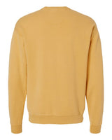 Pretreated ComfortWash GDH400 Unisex Garment-Dyed Crewneck Sweatshirt - Artisan Gold - Back