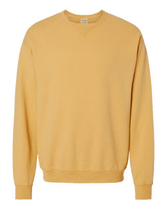 Pretreated ComfortWash GDH400 Unisex Garment-Dyed Crewneck Sweatshirt - Artisan Gold