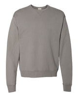 Pretreated ComfortWash GDH400 Unisex Garment-Dyed Crewneck Sweatshirt - Concrete Grey