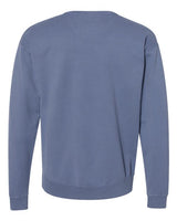 Pretreated ComfortWash GDH400 Unisex Garment-Dyed Crewneck Sweatshirt - Saltwater - Back