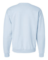Pretreated ComfortWash GDH400 Unisex Garment-Dyed Crewneck Sweatshirt - Soothing Blue - Back