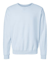Pretreated ComfortWash GDH400 Unisex Garment-Dyed Crewneck Sweatshirt - Soothing Blue