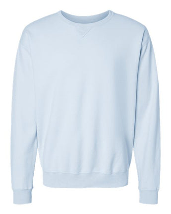 Pretreated ComfortWash GDH400 Unisex Garment-Dyed Crewneck Sweatshirt - Soothing Blue
