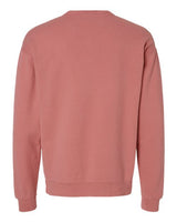 Pretreated ComfortWash GDH400 Unisex Garment-Dyed Crewneck Sweatshirt - Mauve - Back
