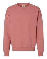 Pretreated ComfortWash GDH400 Unisex Garment-Dyed Crewneck Sweatshirt - Mauve