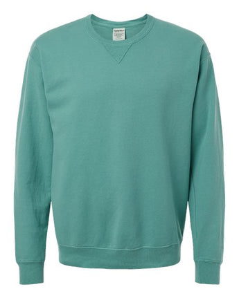 Pretreated ComfortWash GDH400 Unisex Garment-Dyed Crewneck Sweatshirt - Spanish Moss