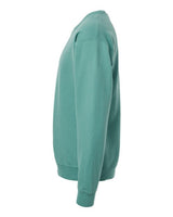 Pretreated ComfortWash GDH400 Unisex Garment-Dyed Crewneck Sweatshirt - Spanish Moss - Side