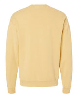 Pretreated ComfortWash GDH400 Unisex Garment-Dyed Crewneck Sweatshirt - Summer Squash Yellow - Back