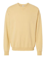 Pretreated ComfortWash GDH400 Unisex Garment-Dyed Crewneck Sweatshirt - Summer Squash Yellow