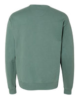 Pretreated ComfortWash GDH400 Unisex Garment-Dyed Crewneck Sweatshirt - Cypress Green - Back