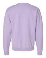 Pretreated ComfortWash GDH400 Unisex Garment-Dyed Crewneck Sweatshirt - Future Lavender - Back