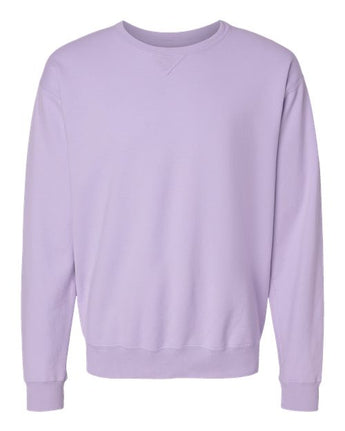 Pretreated ComfortWash GDH400 Unisex Garment-Dyed Crewneck Sweatshirt - Future Lavender