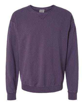 Pretreated ComfortWash GDH400 Unisex Garment-Dyed Crewneck Sweatshirt - Grape Soda