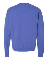 Pretreated ComfortWash GDH400 Unisex Garment-Dyed Crewneck Sweatshirt - Deep Forte Blue - Back