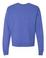 Pretreated ComfortWash GDH400 Unisex Garment-Dyed Crewneck Sweatshirt - Deep Forte Blue