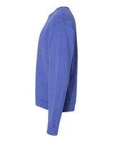 Pretreated ComfortWash GDH400 Unisex Garment-Dyed Crewneck Sweatshirt - Deep Forte Blue - Side