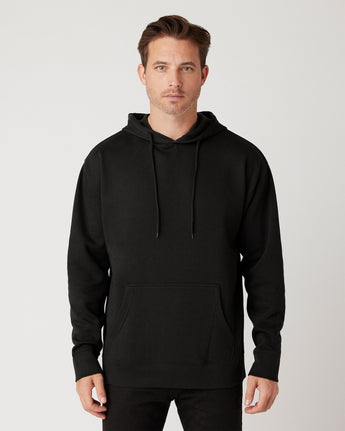 Pretreated Cotton Heritage M2500 Lightweight Pullover Hoodie - Black